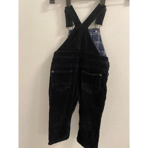 BABY CORDUROY OVERALLS - BLUE - 12-18 MONTHS - PERFECT CONDITION - Picture 5 of 8